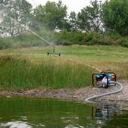 Initial excavation for Irrigation Pond - $2,000 Value