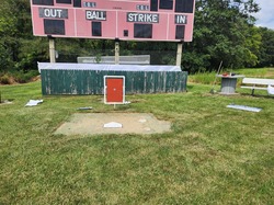 Paint wooden fence and backstop at Locke Field - $300 Value