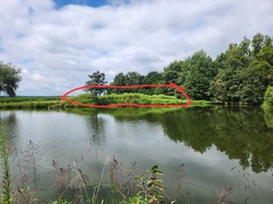 Relocation of ~200 cubic yards of soil - $500 Value