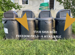 Freedom Field: Trash Can  (Glass)