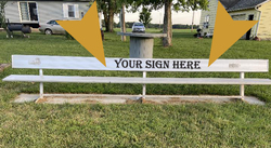 Freedom Field: Player's Bench Backrest  (Facing Field of Play) 