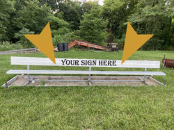 Locke Field: Player's Bench Backrest  (Facing Playing Field)